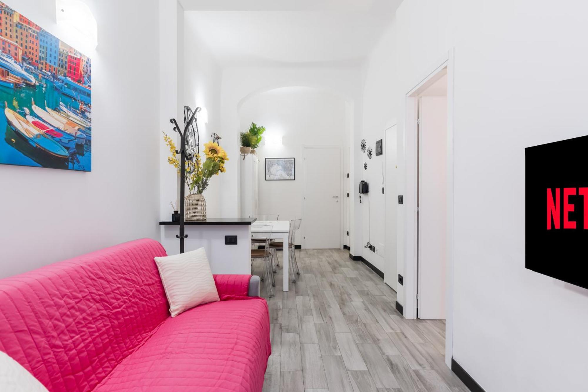 Acquario 5 Minuti, 1Br , Free A-C, Wifi & Netflix "City Center" By Tilo Cenova Dış mekan fotoğraf
