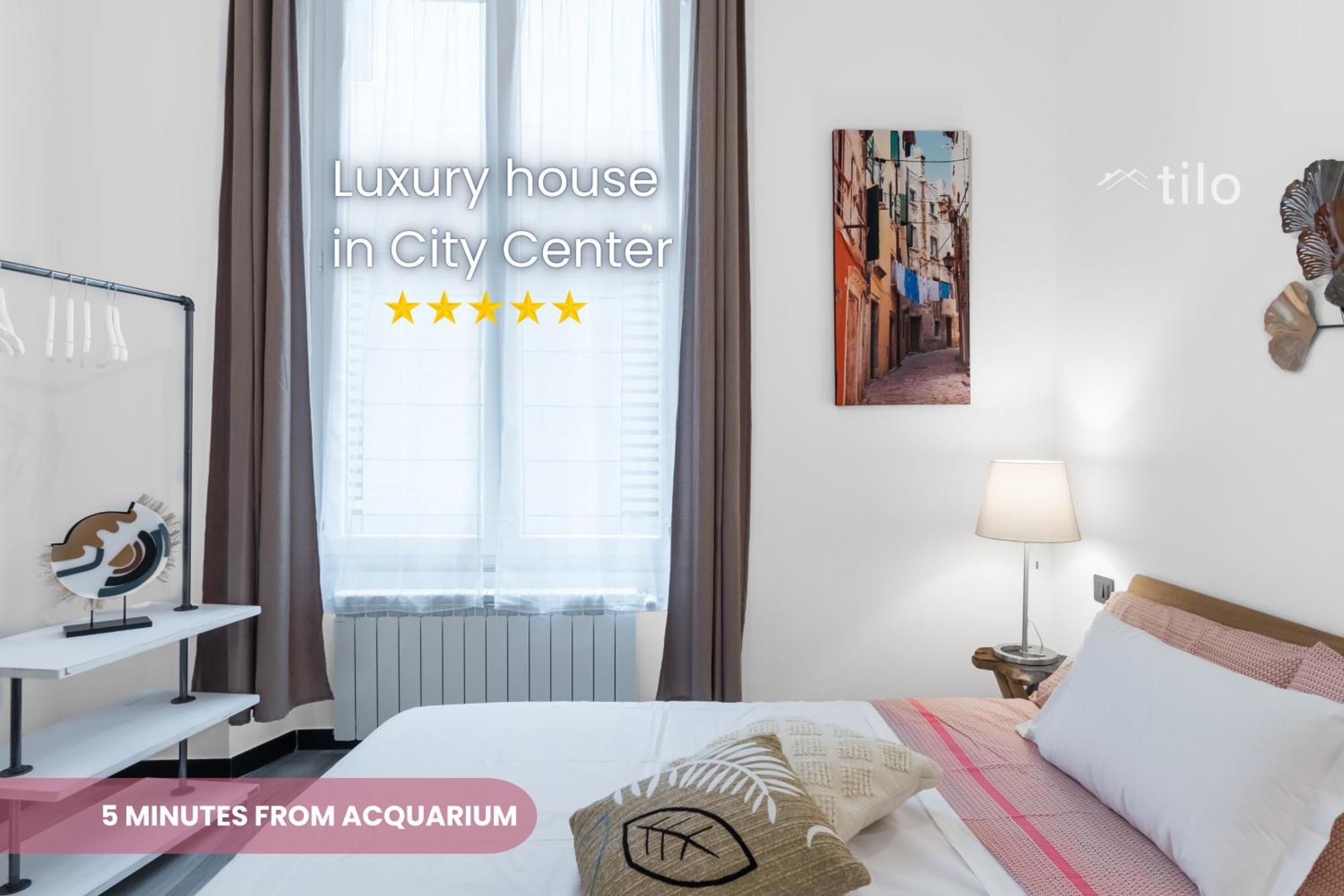Acquario 5 Minuti, 1Br , Free A-C, Wifi & Netflix "City Center" By Tilo Cenova Dış mekan fotoğraf